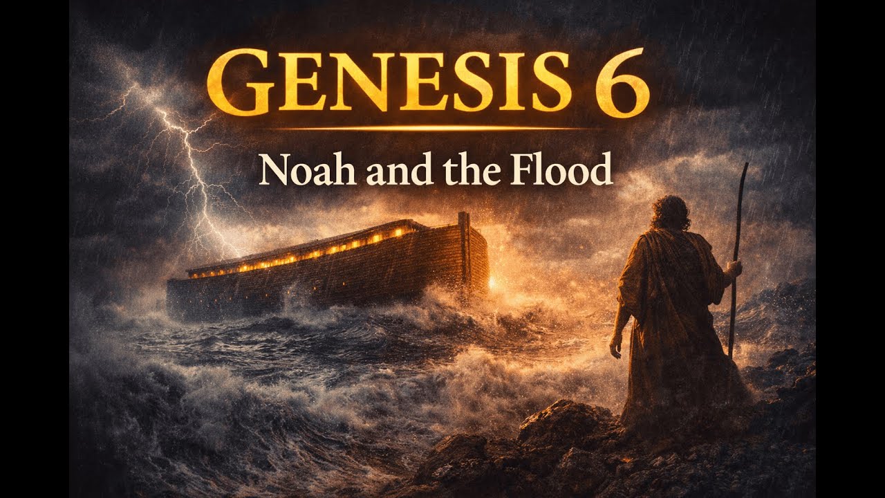 Genesis Chapter 6 (Full Reading) | The Flood Begins | Scripture Centre