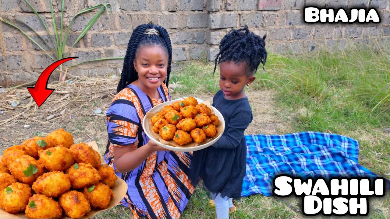 African Village Girl outdoor Cooking, Authentic Traditional Village Food/viazi karai recipe