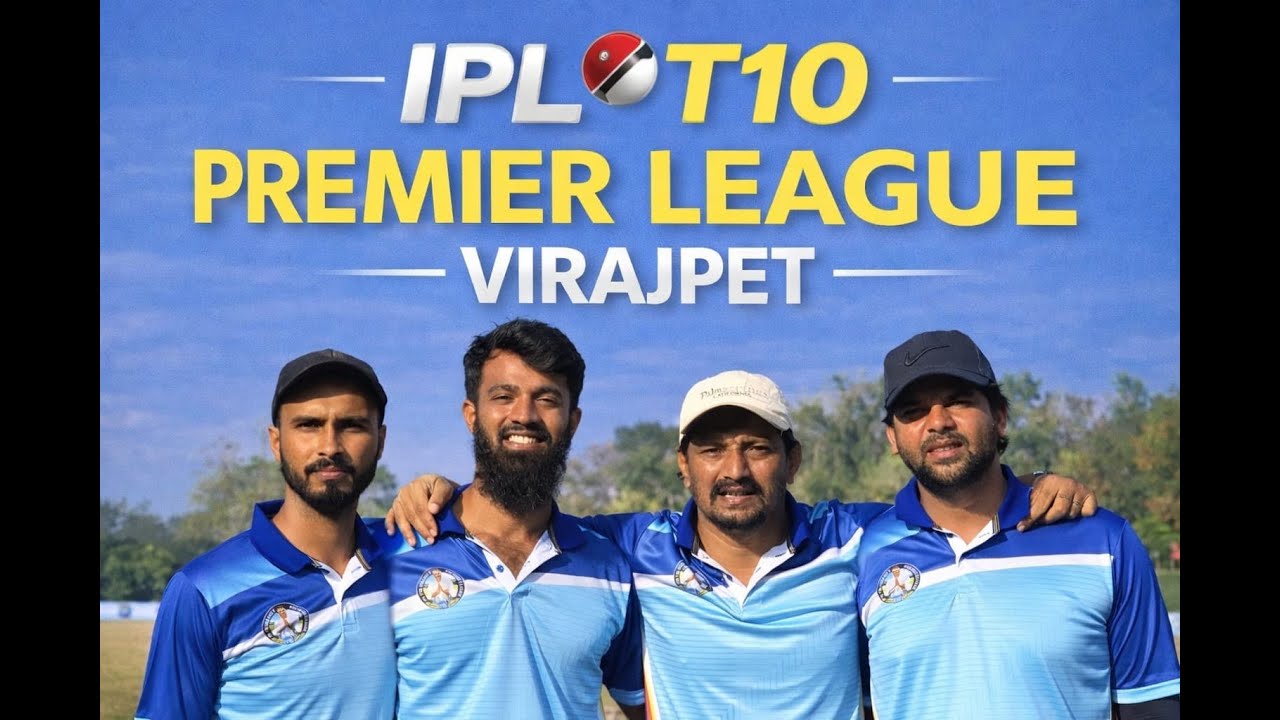 IPL T10 ||  PREMIER LEAGUE VIRAJPET || 2025 DAY - 02 ||