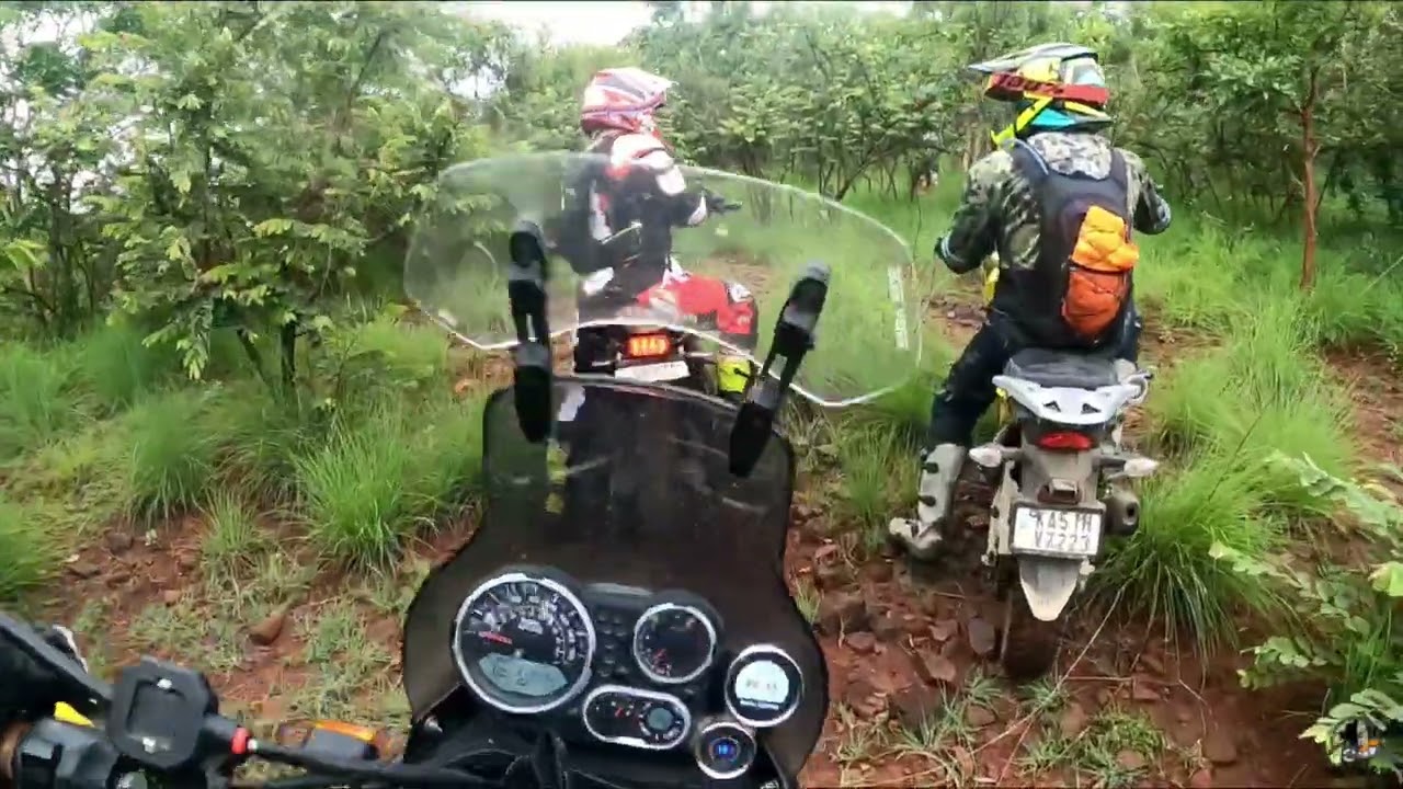 Kunigal Forest Bike Off-roading Part 1 RAW Video