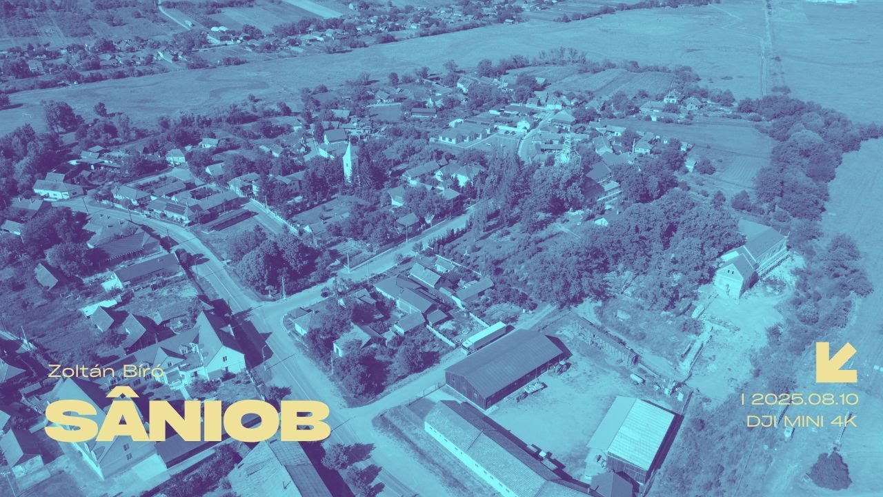 Sâniob, Bihor 🇷🇴, 2025.08.10 / Szentjobb / DJI Mini 4K Drone
