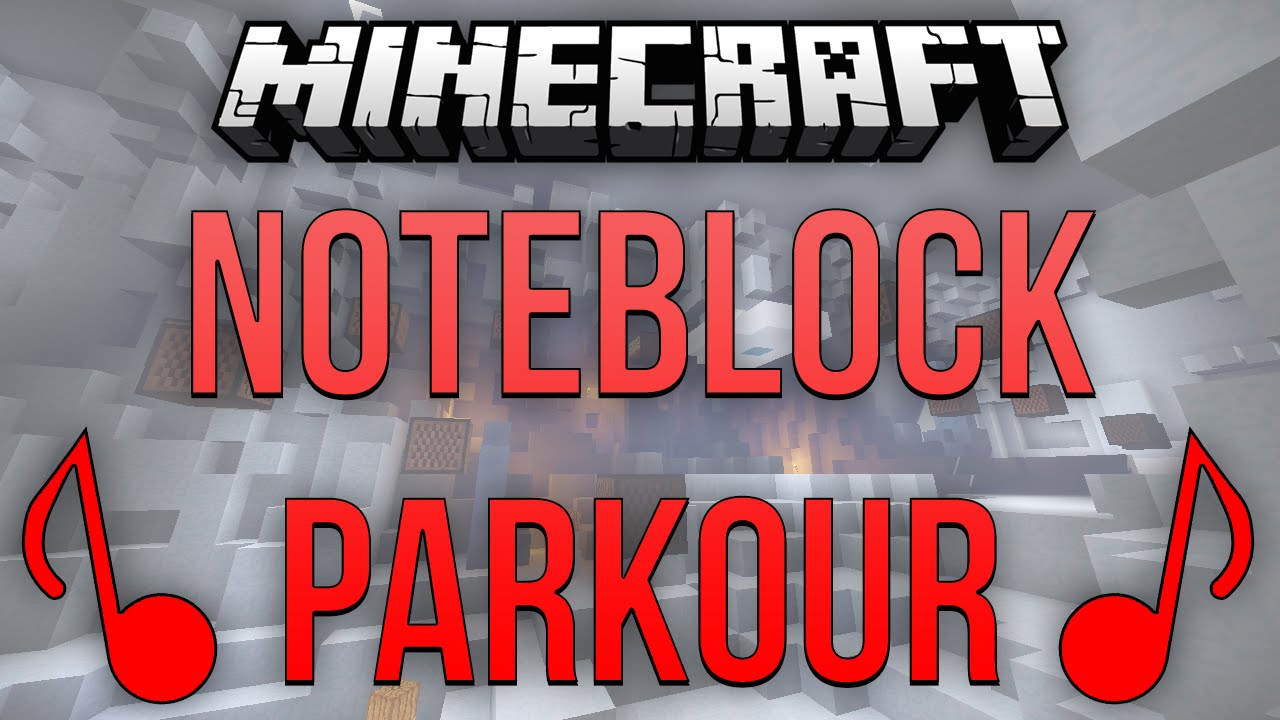 Minecraft - NOTE BLOCK PARKOUR RACE! (New Musical Parkour Map) w/ TheIronMango & ScreenRager!