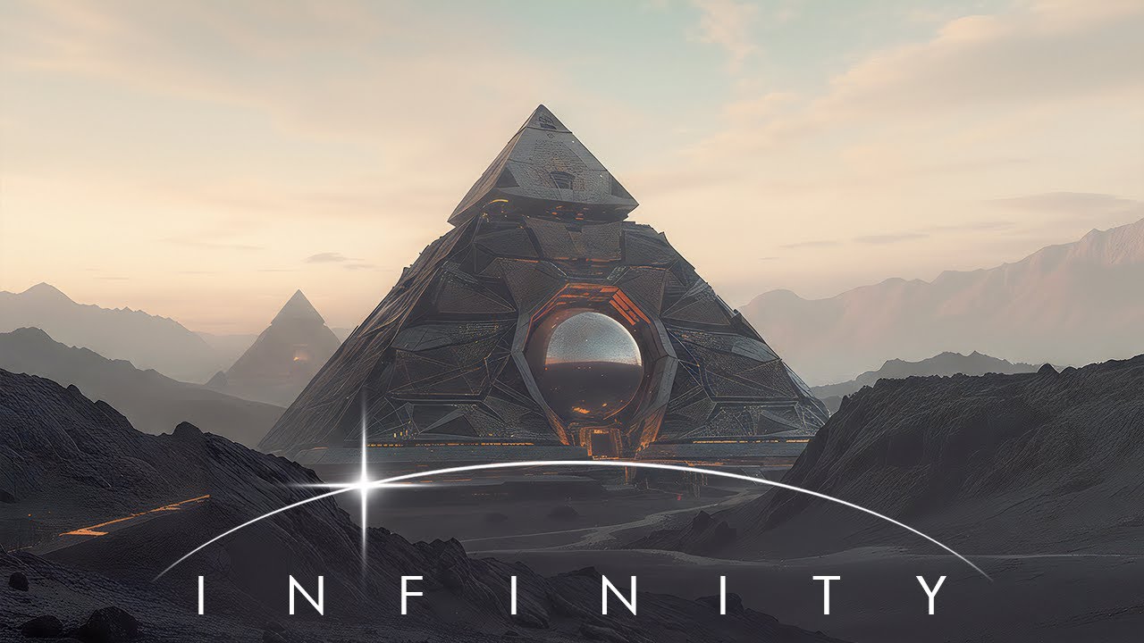 INFINITY | Dark Dystopian Ambient | Alien World Soundscape | Dystopian Ambience