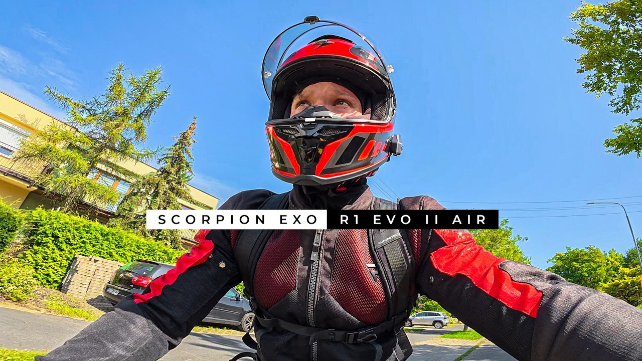 BEZKONKURENCYJNY? - SCORPION EXO R1 EVO II Air - kask sportowy poniżej 2000 zł