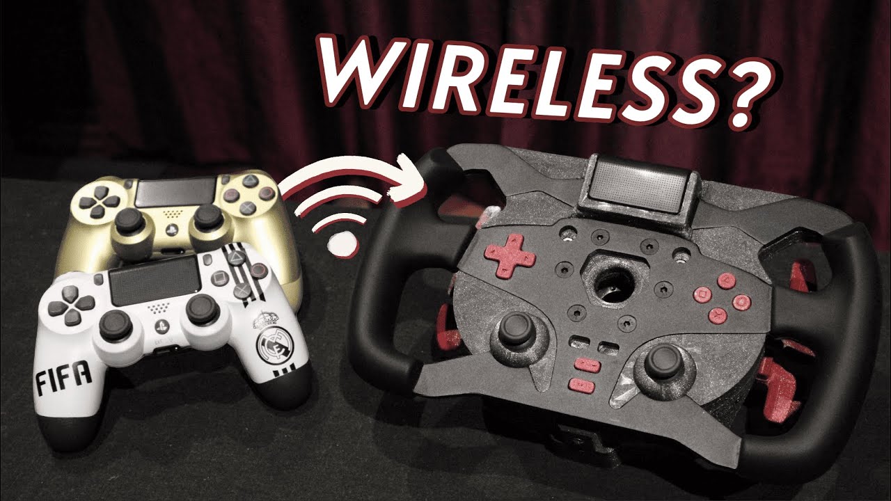 From Trash to Track: DIY F1 Steering Wheel Made From a Fake Controller l JLCPCB
