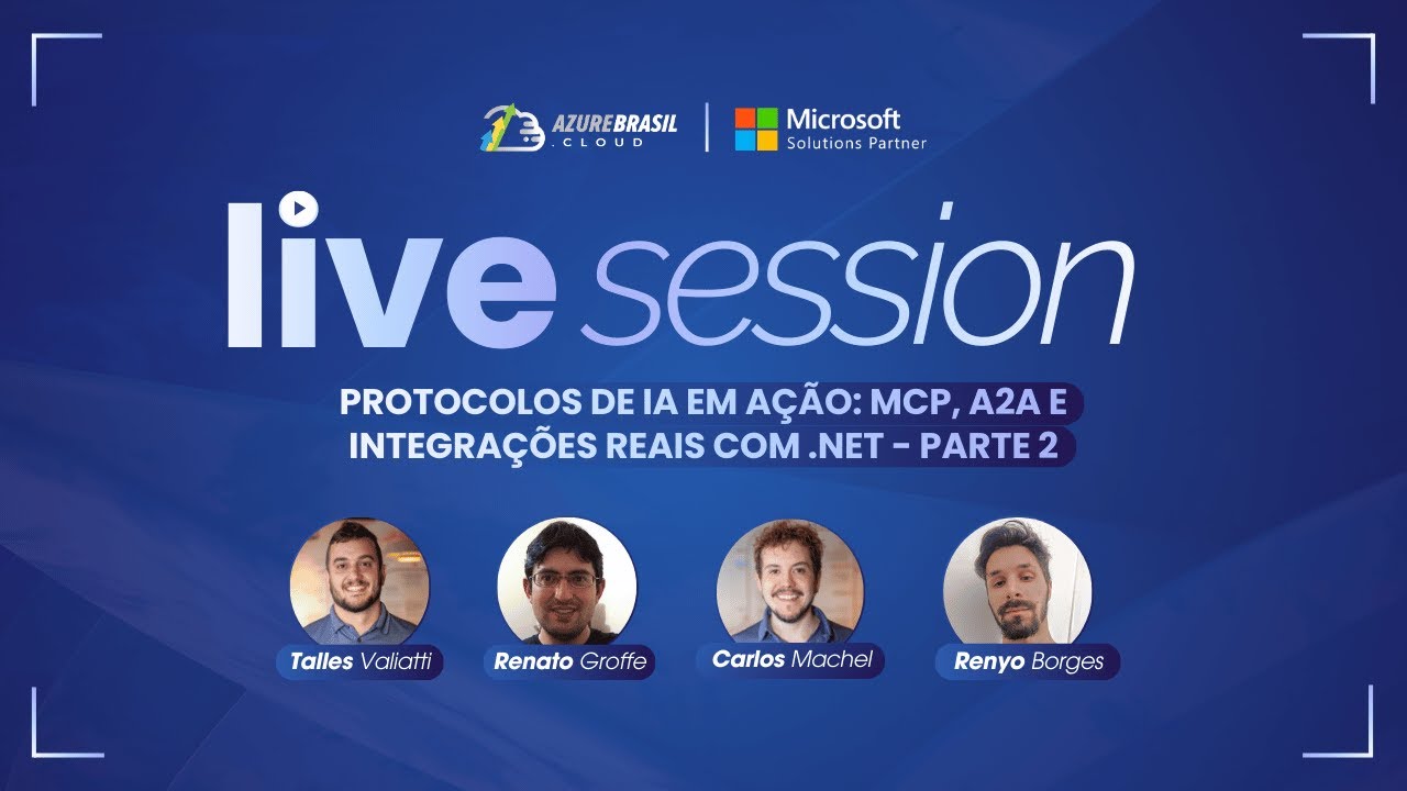 Protocolos de IA em Ação: MCP, A2A e Integrações Reais com .NET - PARTE 2