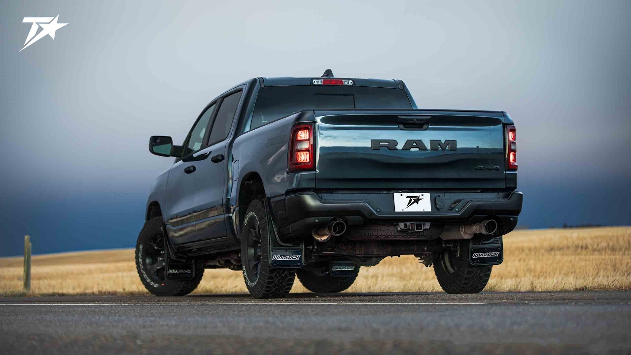 Брызговики Gatorback для RAM 1500 2025 года &mdash; установка.