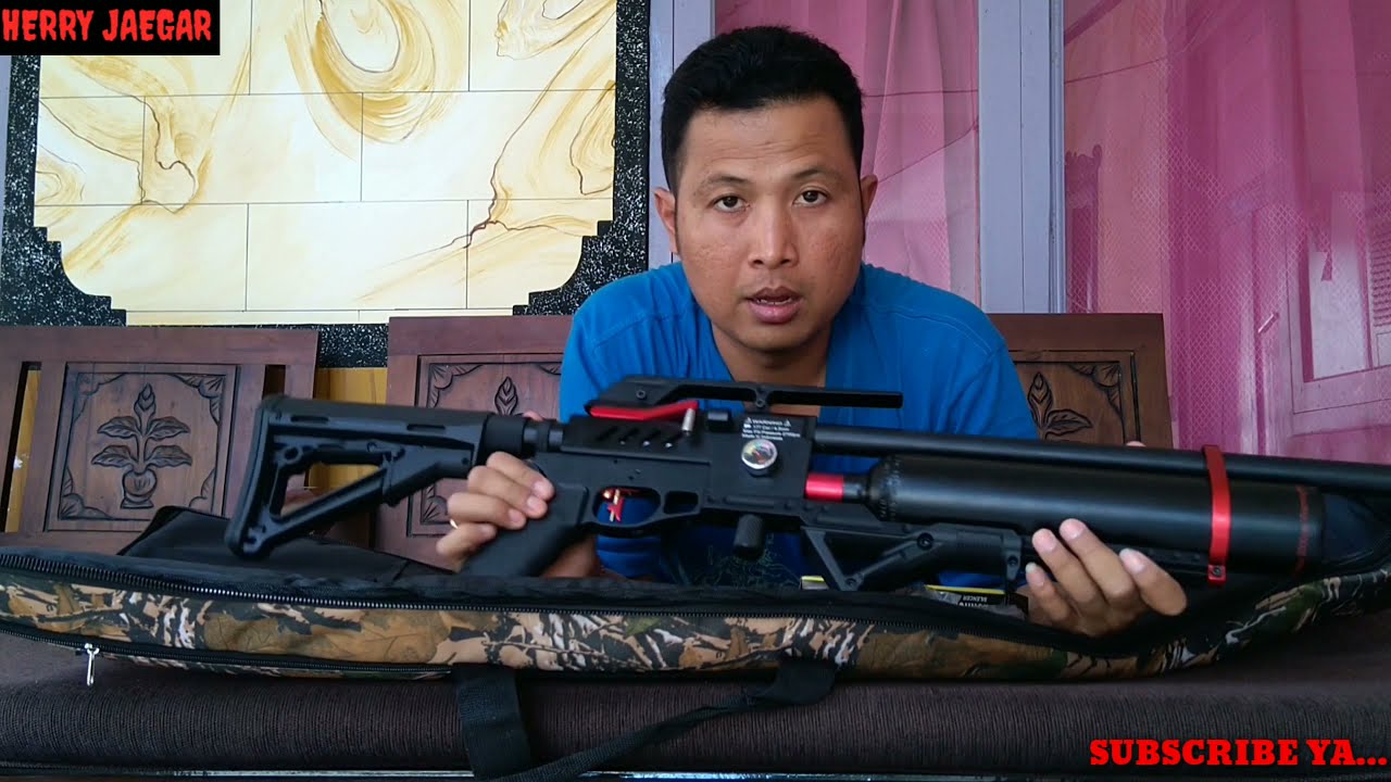 UNBOXING SENAPAN PREDATOR 500 CC