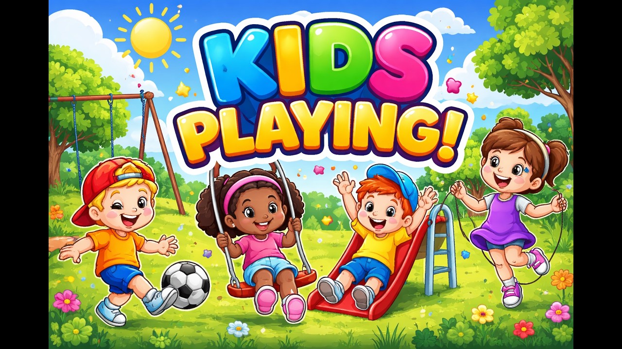 Kids Playing and Laughing | Best Kids Fun Video