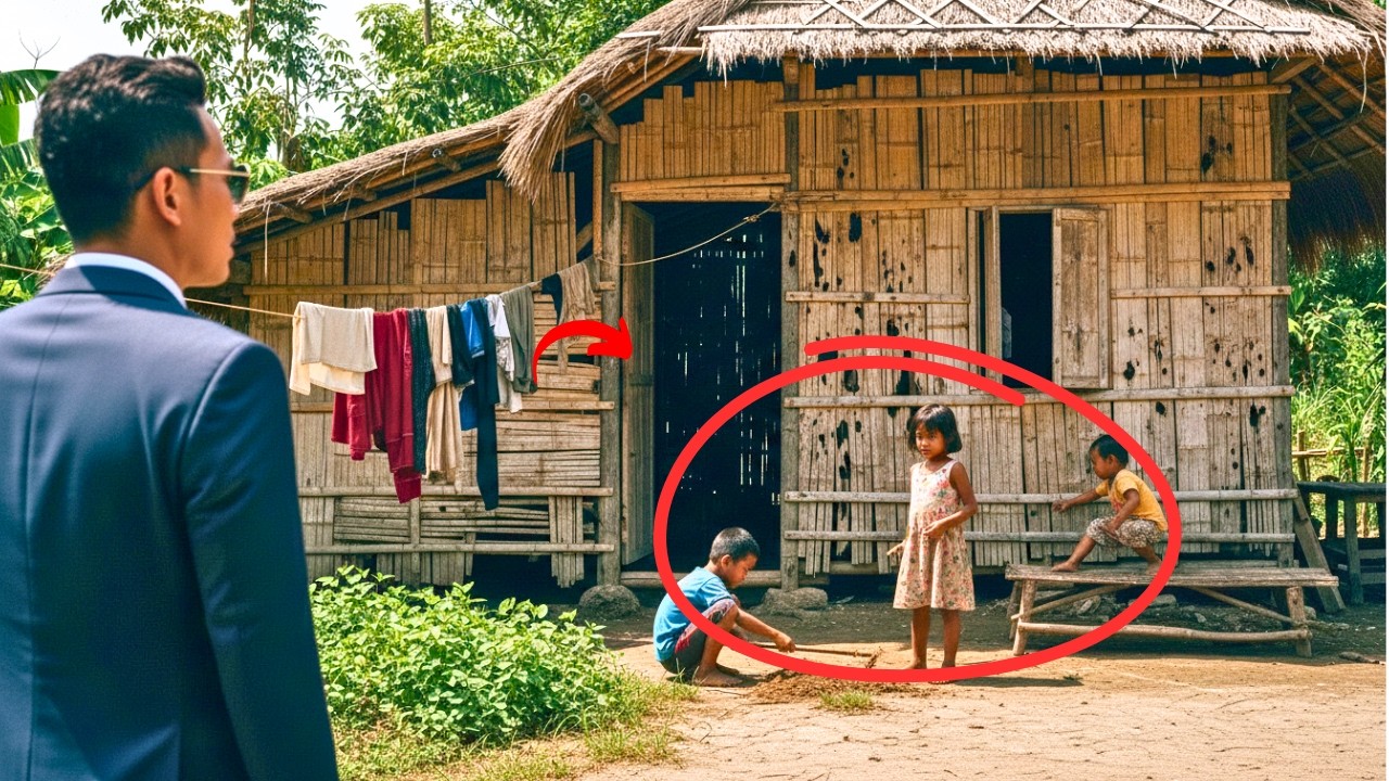 Seorang Miliarder ini Temukan Anak Sembunyi di Rumah Lamanya, Ternyata Mereka Adalah...