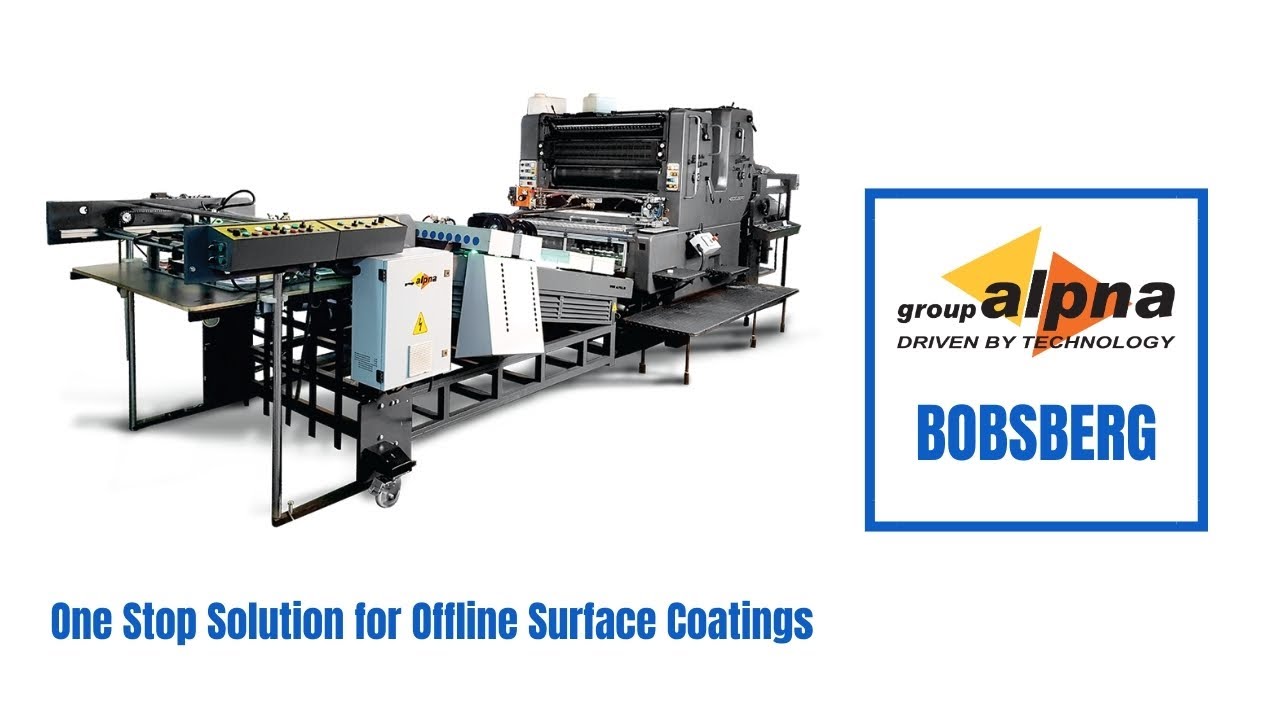 Retrofit UV Attachment for Offset || Offline Drip-Off UV || UV Curing System || Alpna UV