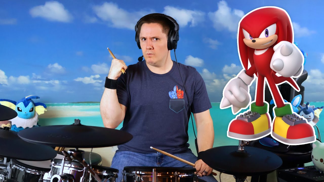 Unknown From M.E. From Sonic Adventure On Drums!