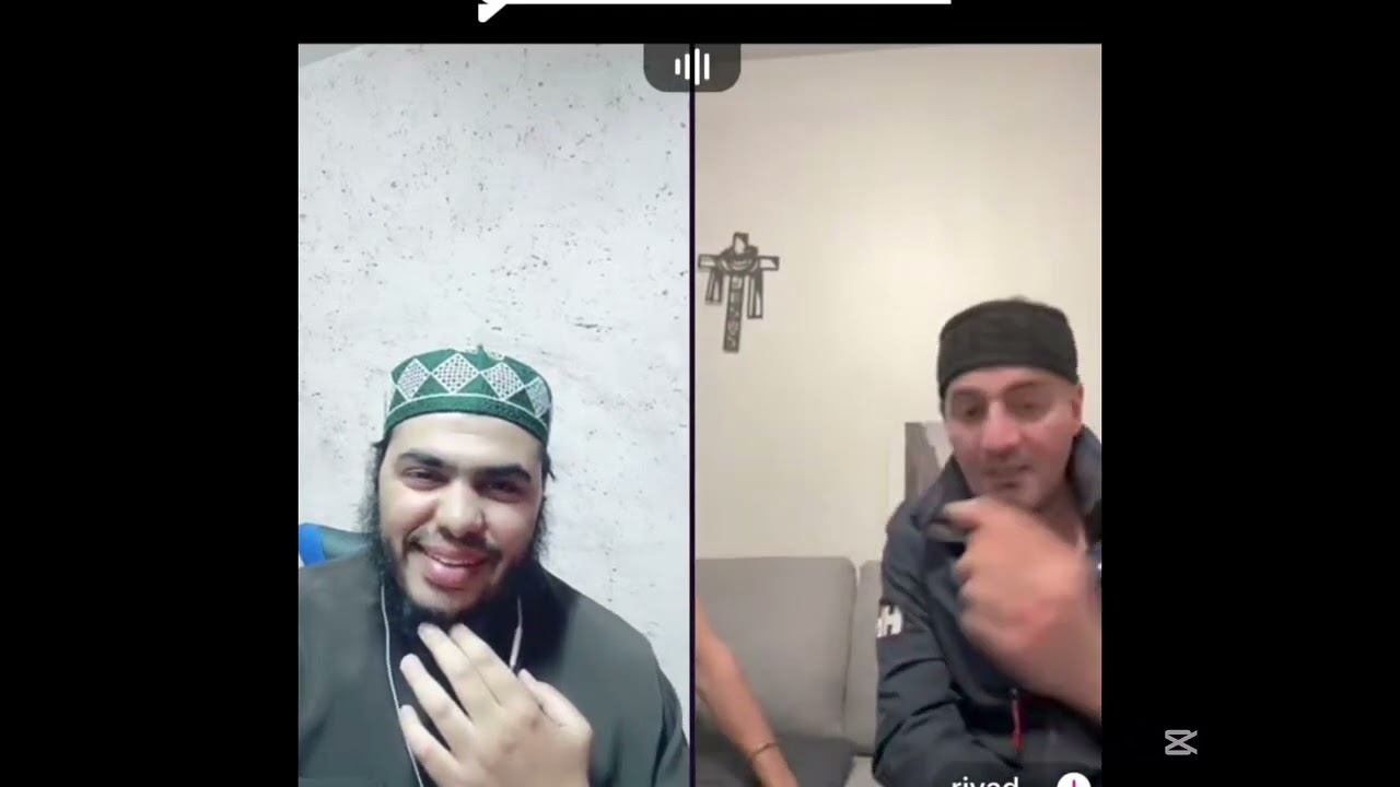 شاب مسيحي يقول للشيخ اذا جاوبتني على هذا السؤال راح اصير مسلم 😲😲 الجزاء الاول شاهد للأخير