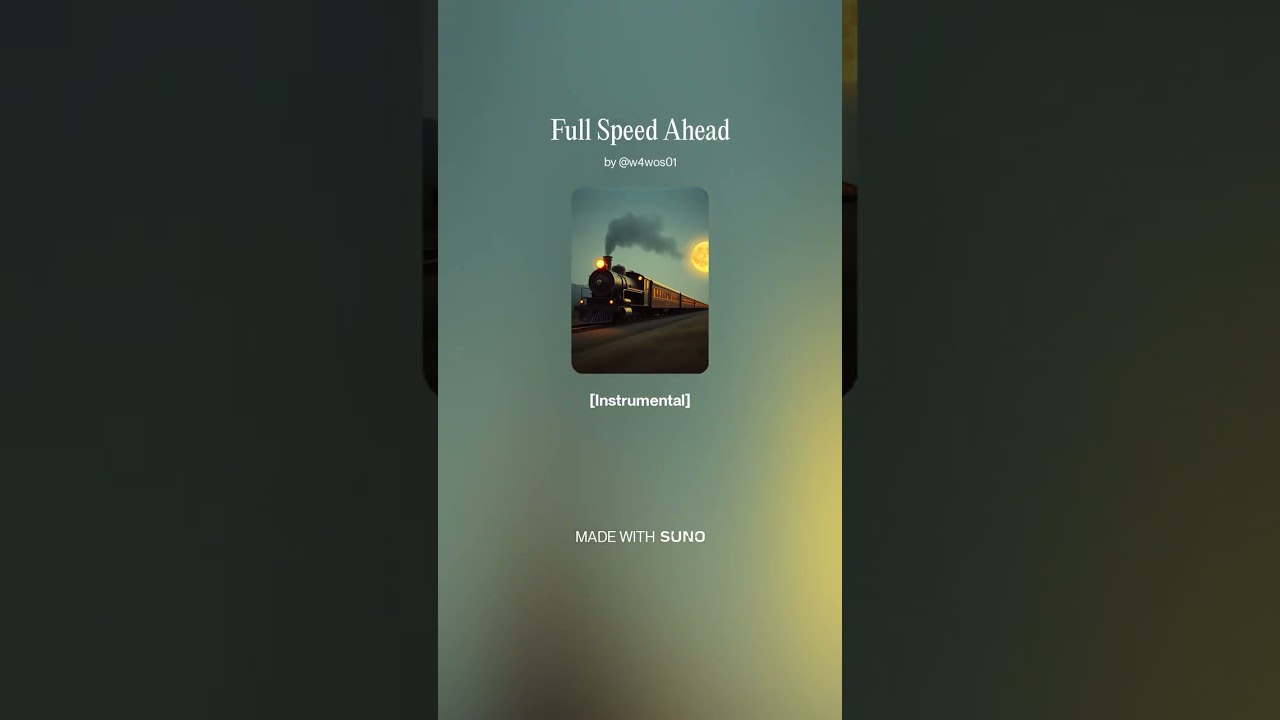 Full Speed Ahead