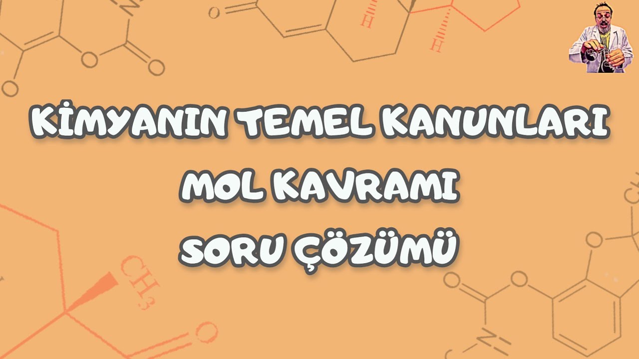 Kimyanın Temel Kanunları - Mol Kavramı Soru Çözümü (Palme Yayınları) 10. Sınıf - TYT