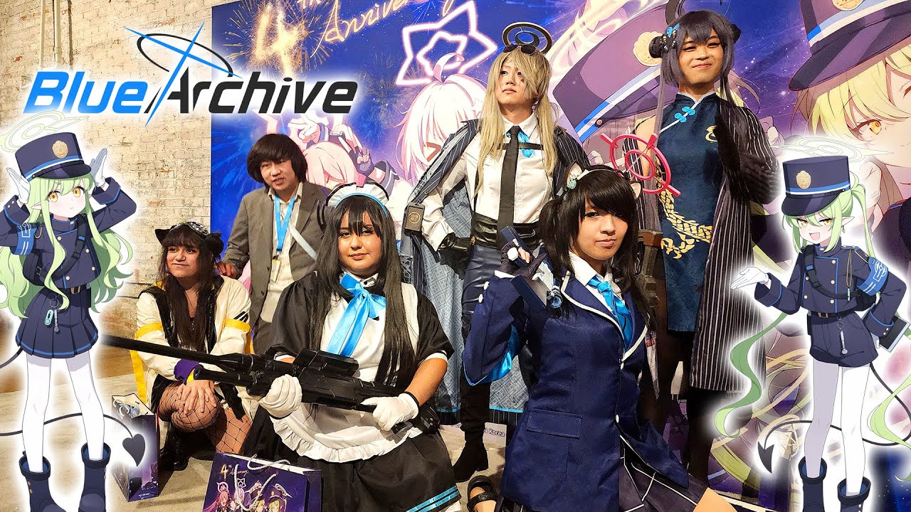 I went to the Blue Archive 4th Anniversary celebration