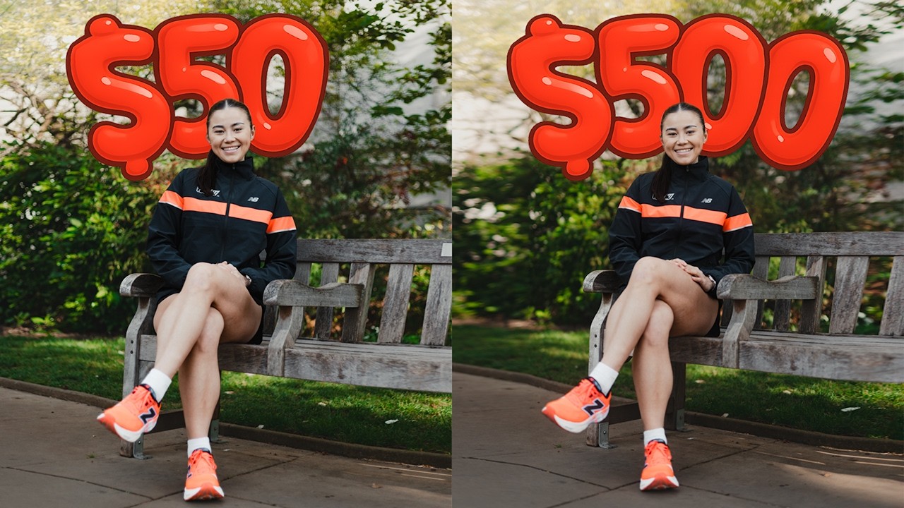 $50 dollar vs $500 dollar camera lens - why pay more?