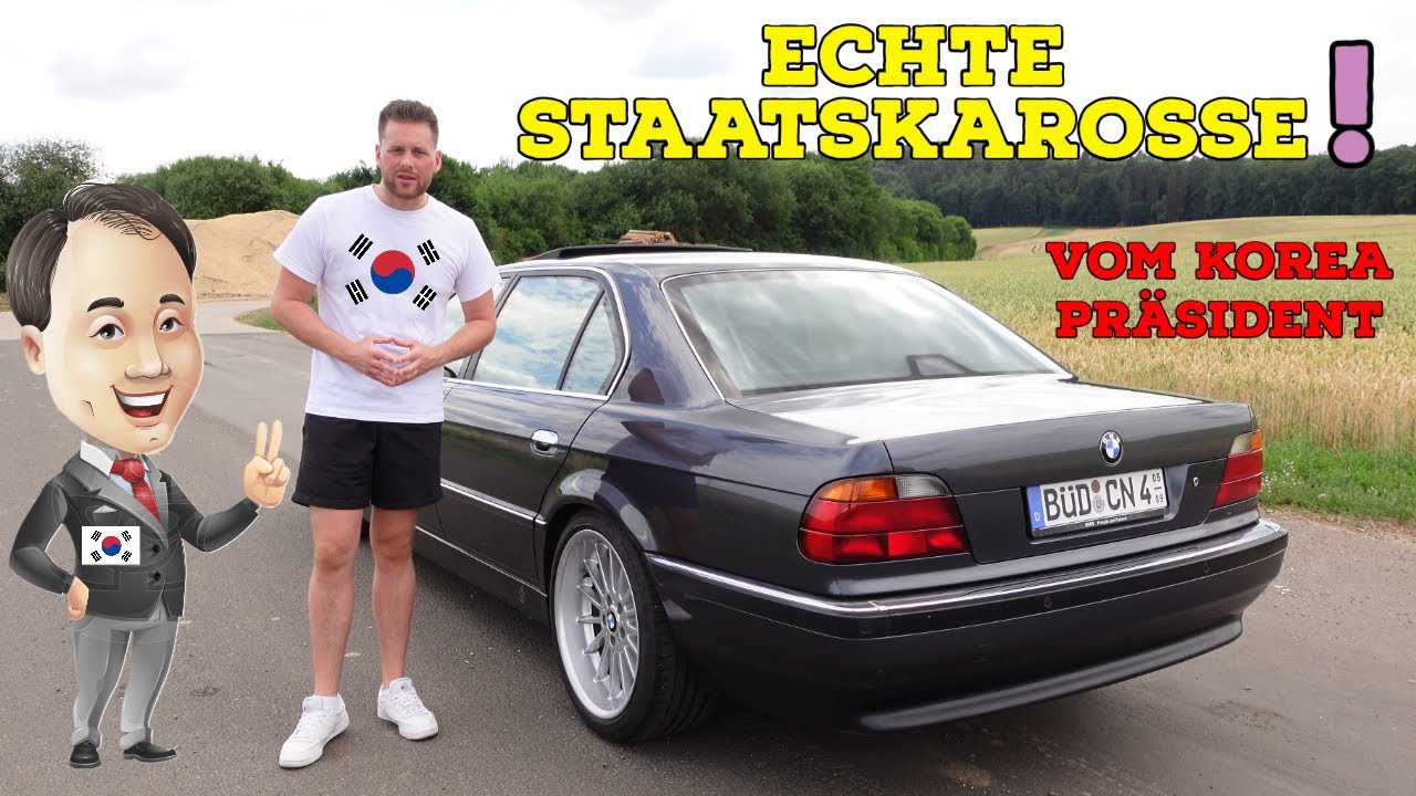 Echte Staatskarosse auf 20 Zoll - BMW E38 iL