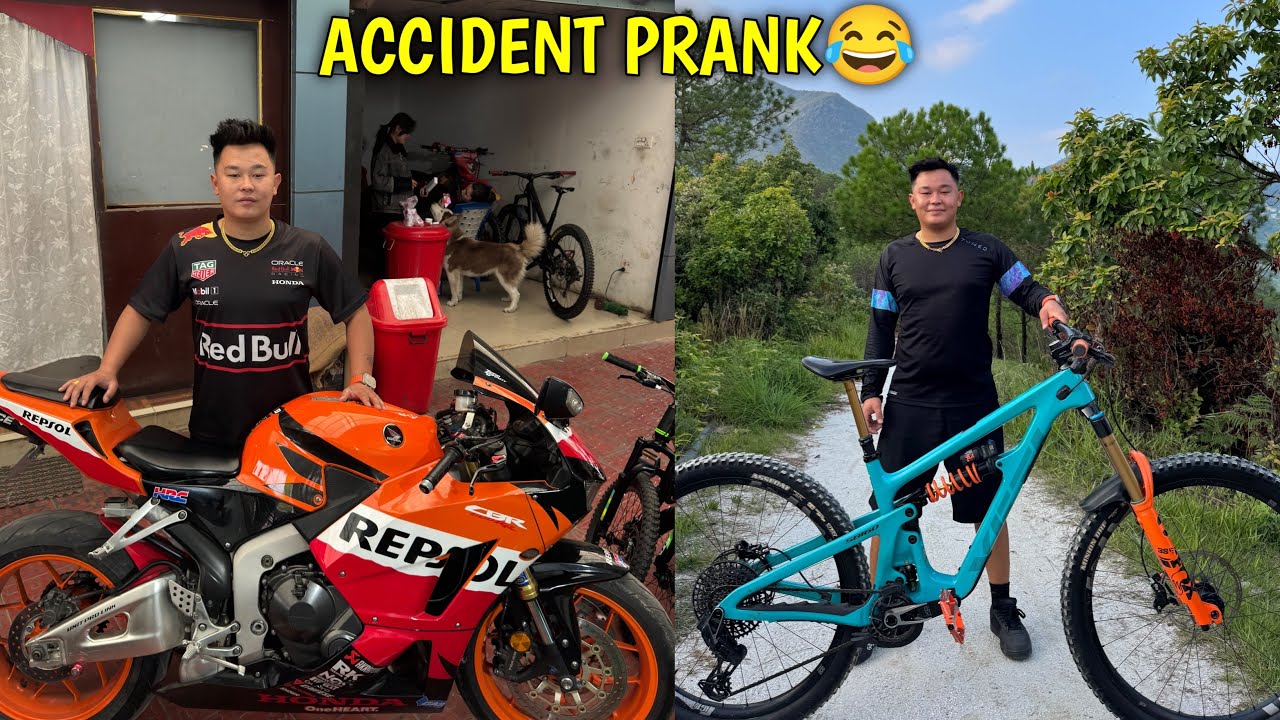 CYCLE RACE SCHOOL KO SATHI SANGA🤣 / ​⁠​⁠ PRANK ON STRANGER @rajkumarthapamagar32