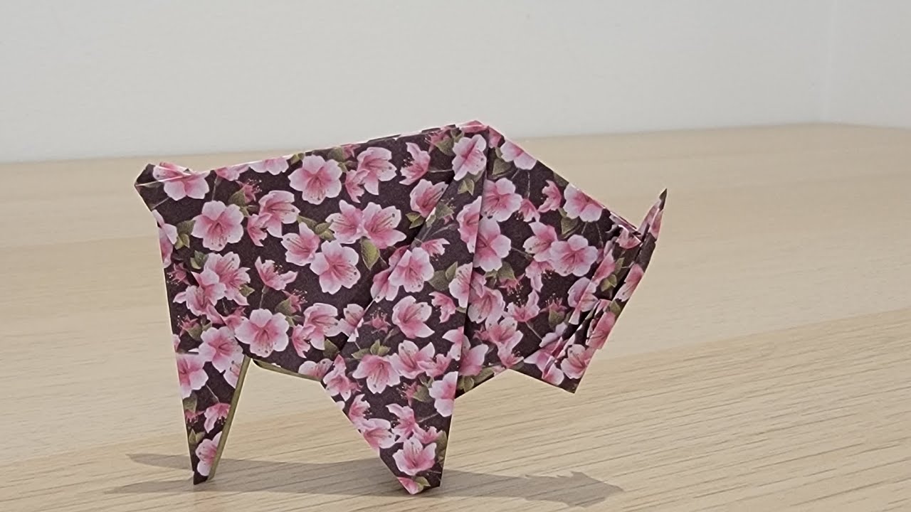 How to make an origami ox 🐂