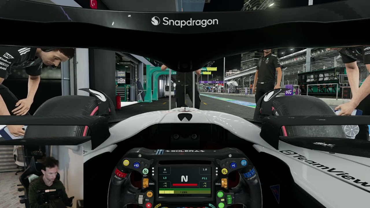 G-FORCE ARCADE - S2 – TUESDAY - R8 – JEDDAH GP - F1 25 (in the COCKPIT + NO ASSISTS)