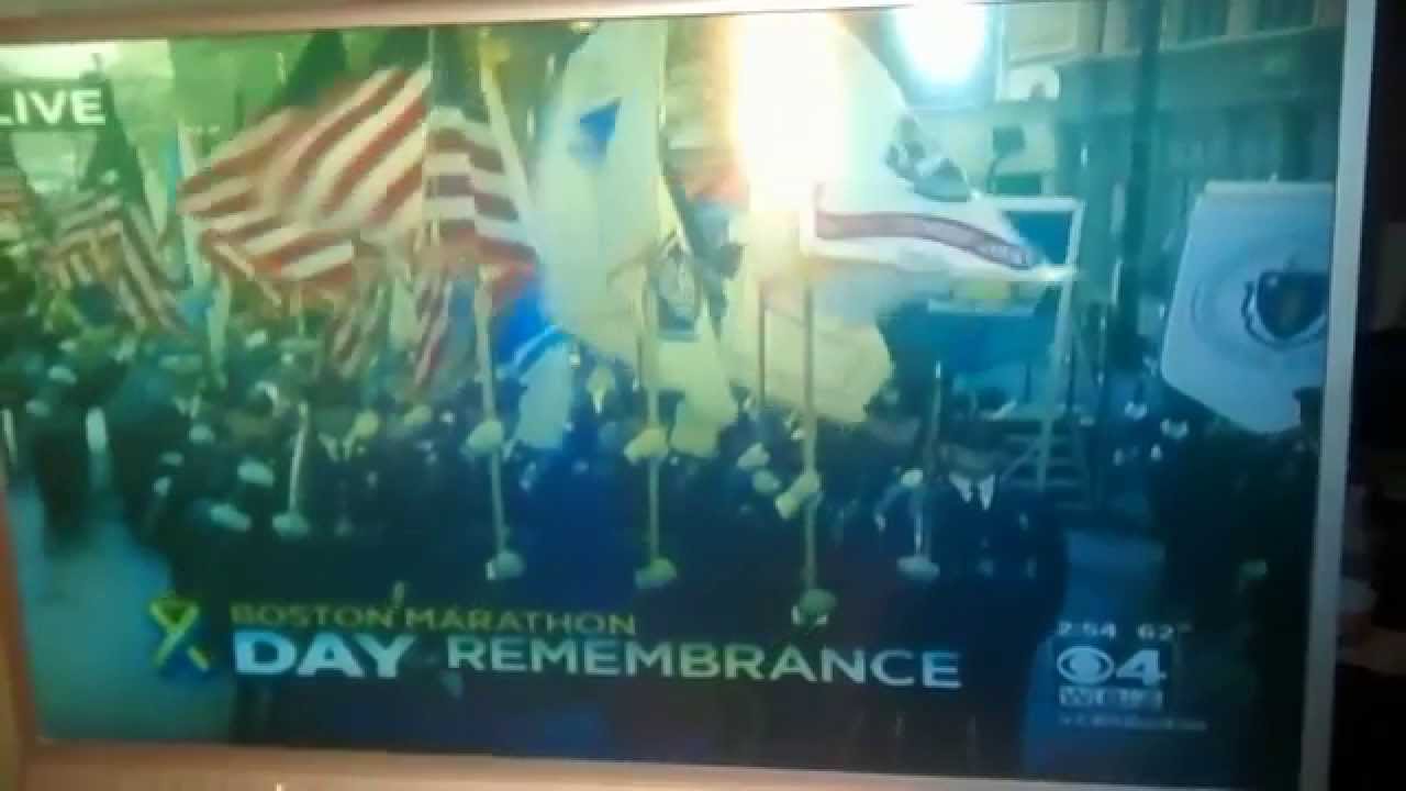 Boston marathon memorial WBZTV guy says 