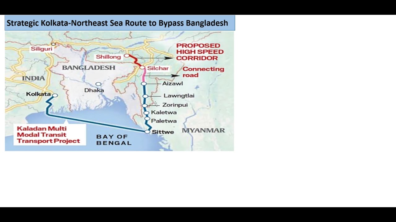 Strategic Kolkata-Northeast Sea Route to Bypass Bangladesh
