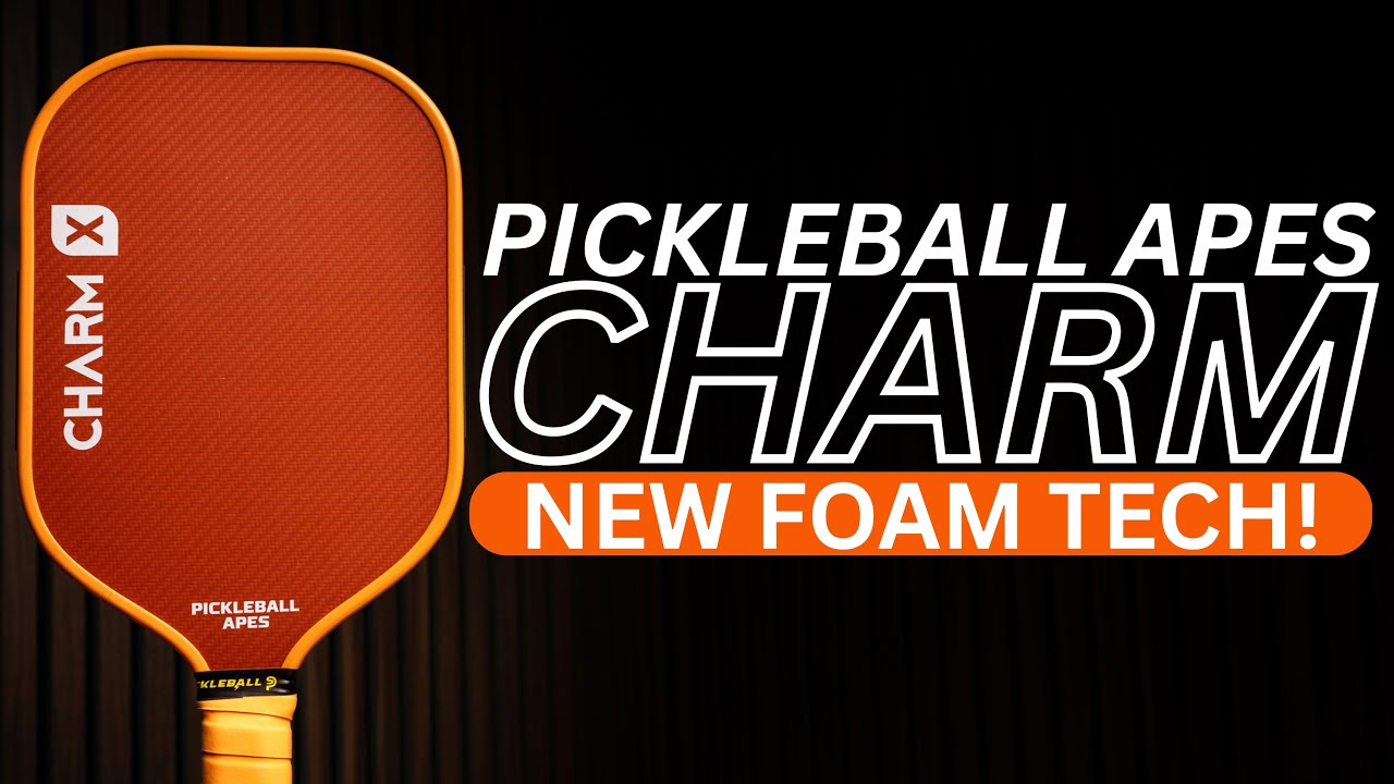 Лучшая ракетка из пеноматериала для контроля мяча — краткий обзор Pickleball Apes Charm.