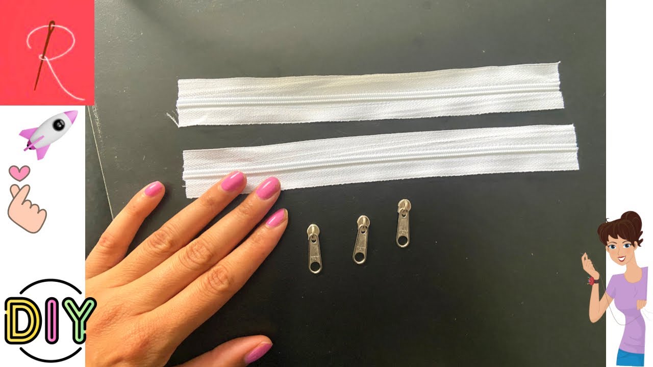 COMO MONTAR O ZÍPER DE METRO