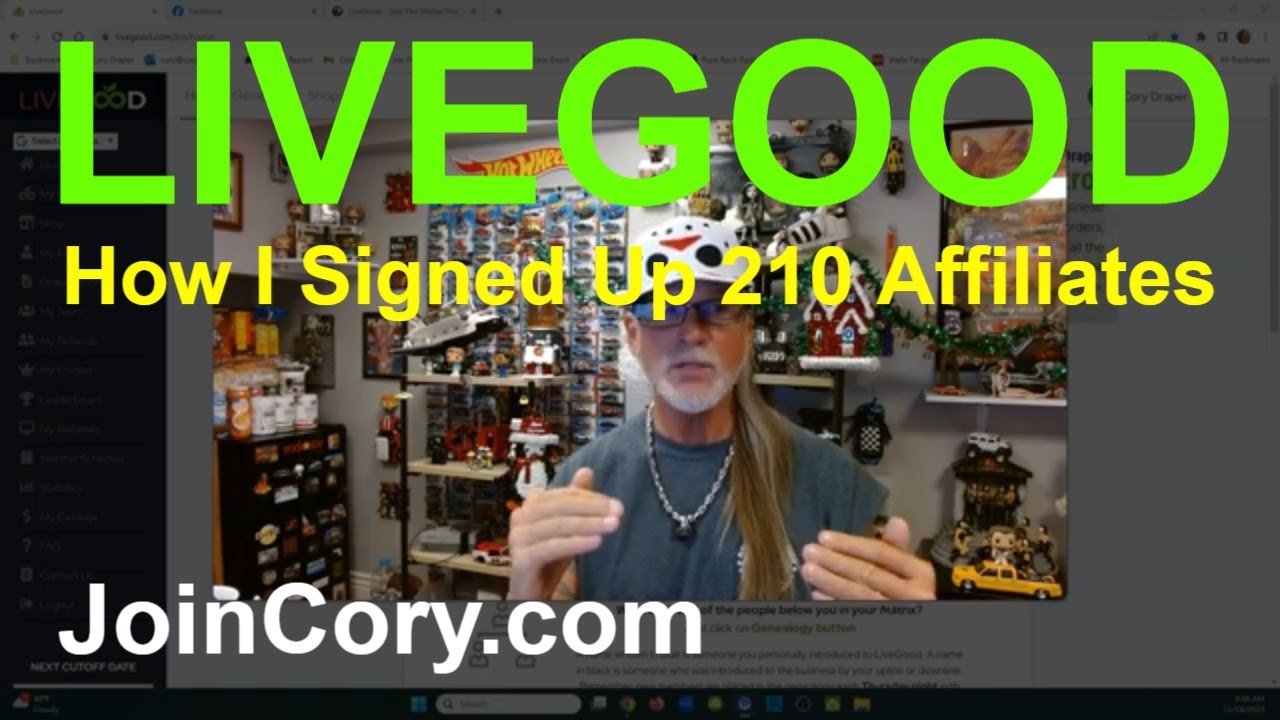 LIVEGOOD: How I Signed Up 210 Members & Affiliates, Easy Tips!