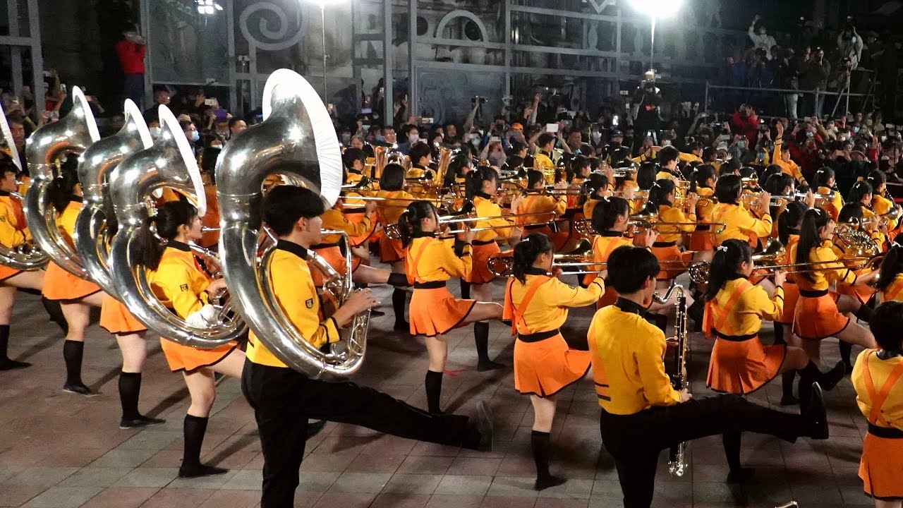 2023-12-12 京都橘高等学校吹奏楽部 紅樓快閃表演