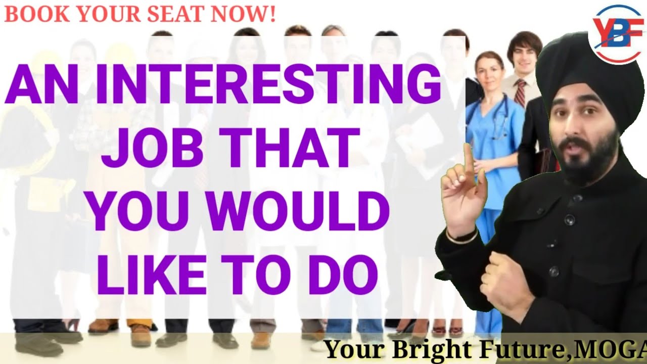 Describe An Interesting Job Or Your Dream job| Latest IELTS Cue Card | Best Sample Answer 8.0 Band