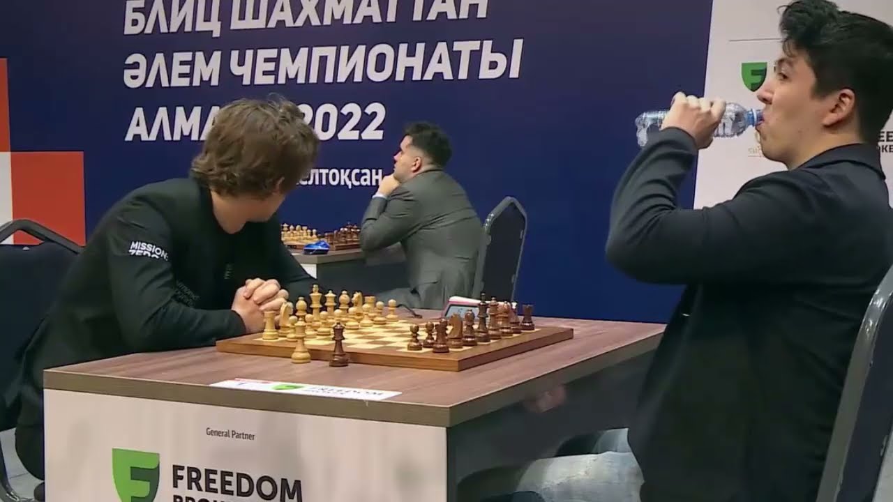 GAMBIT OPENING!! Magnus Carlsen vs Eric Hansen || World Rapid Championship 2022 - R2