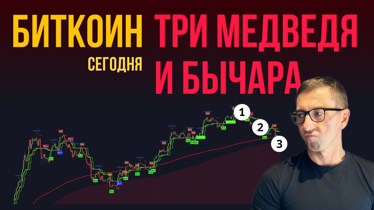 БИТКОИН И 🐻🐻🐻 МЕДВЕДЯ