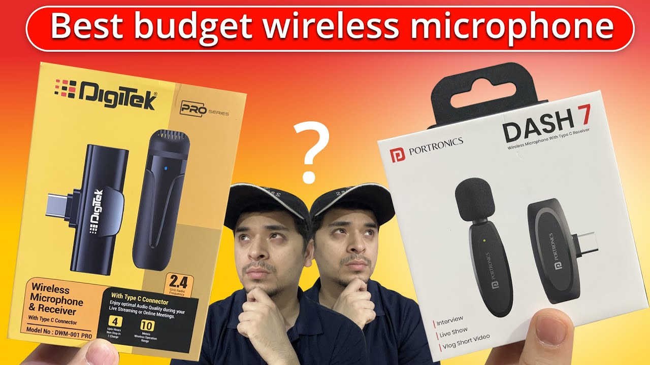 Best Budget wireless mic for youtube videos | best wireless mic for vlogging microphone review