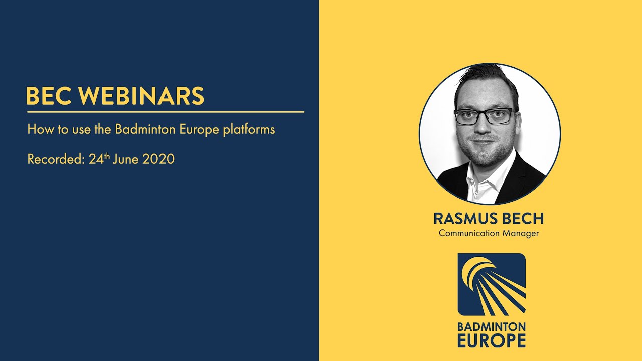 BEC Webinar: How to use the BEC Platforms