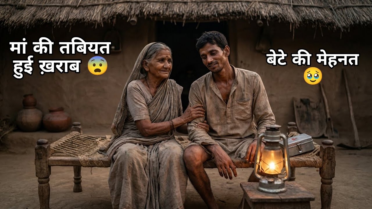 “Ma ki tabiyat aur bete ki mehnat – Dil chhoo lene wali kahani ❤️”# hindimotivationalstory 