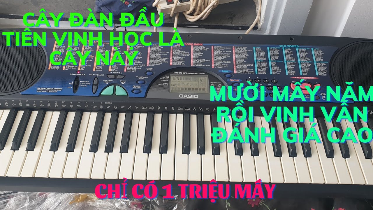 Hướng dẫn sử dụng Đàn Organ Casio CTK-495 (mới học nên mua nhất)