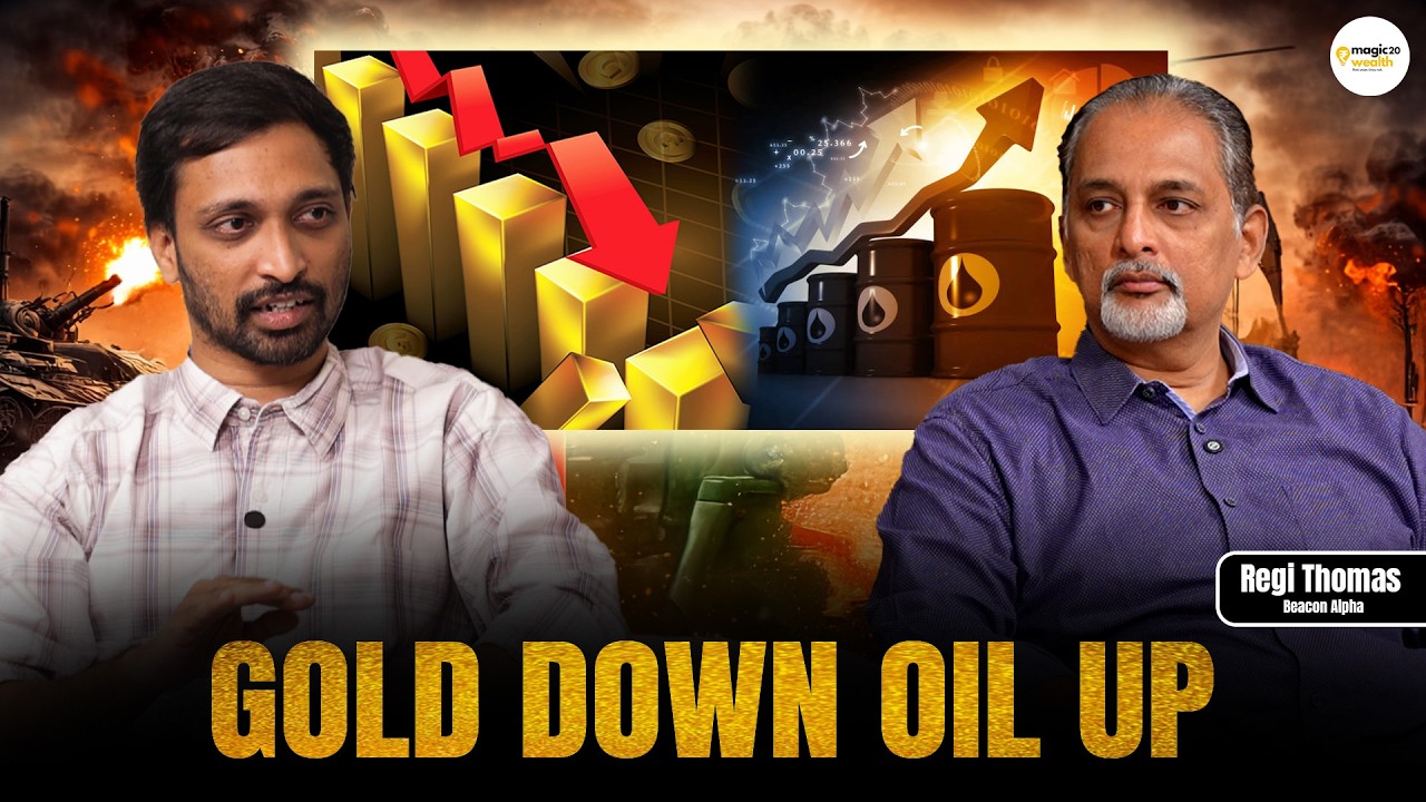 Gold Down, Crude Up, Rupee Under Pressure - Regi Thomas | Magic20wealth