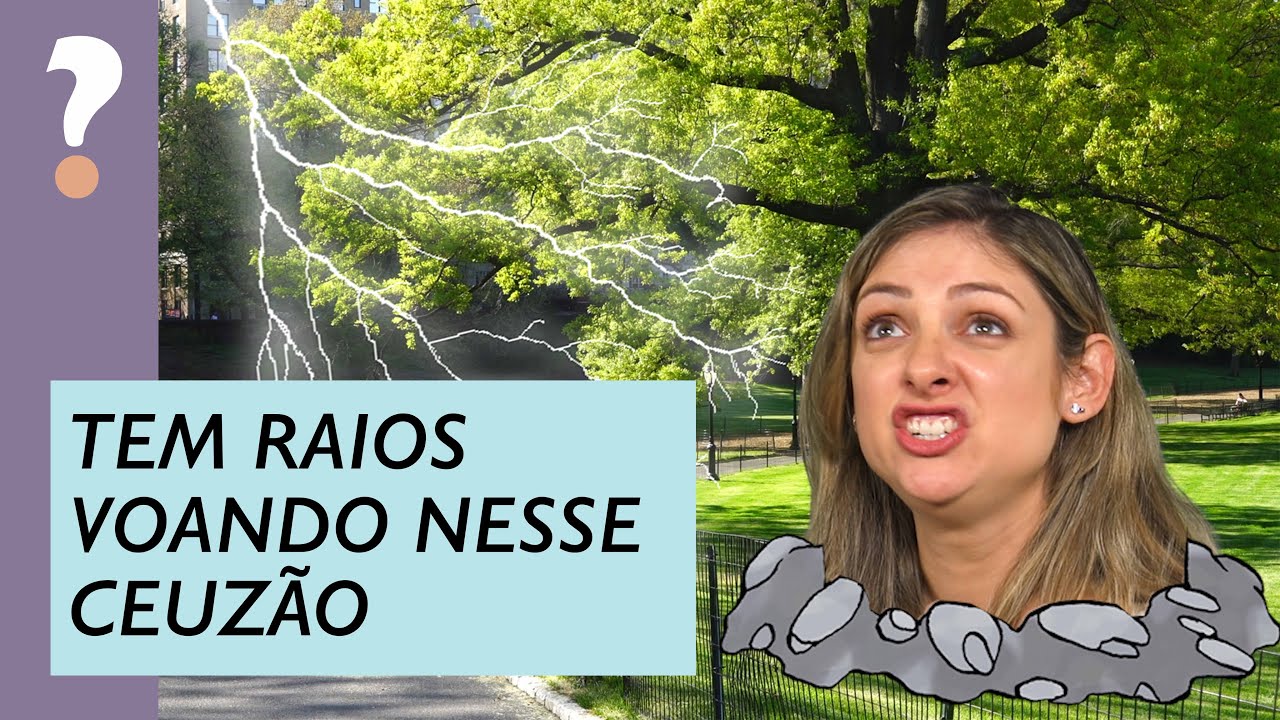 SE ESCONDER DA TEMPESTADE EMBAIXO DE UMA ÁRVORE | PODE ISSO, MARI?