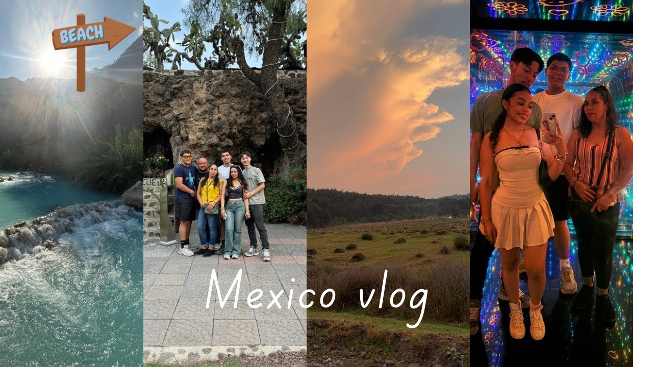 MEXICO VLOG pt2: hello kitty cafe, pool resorts, sunsets, etc… 🫧𓇼✩
