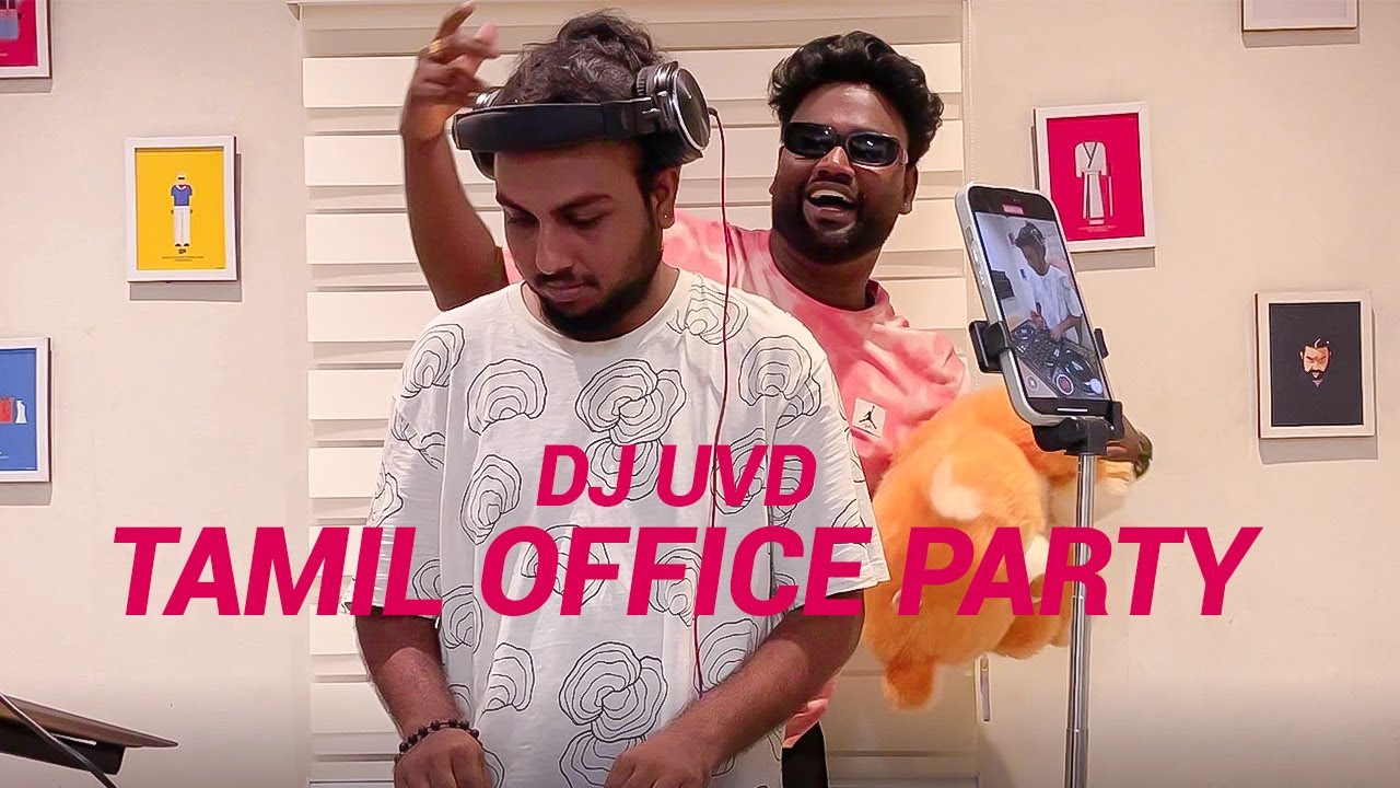 TAMIL DANCE MIX | TAMIL DJ LIVE MIX | DJ UVD | UNDERRATED TAMIL MIX | TAMIL OFFICE PARTY