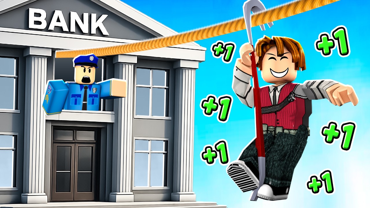 A CADA SEGUNDO EU GANHO DINHEIRO PARA FUGIR DA PRISÃO (Roblox +1 Money Prison Escape)