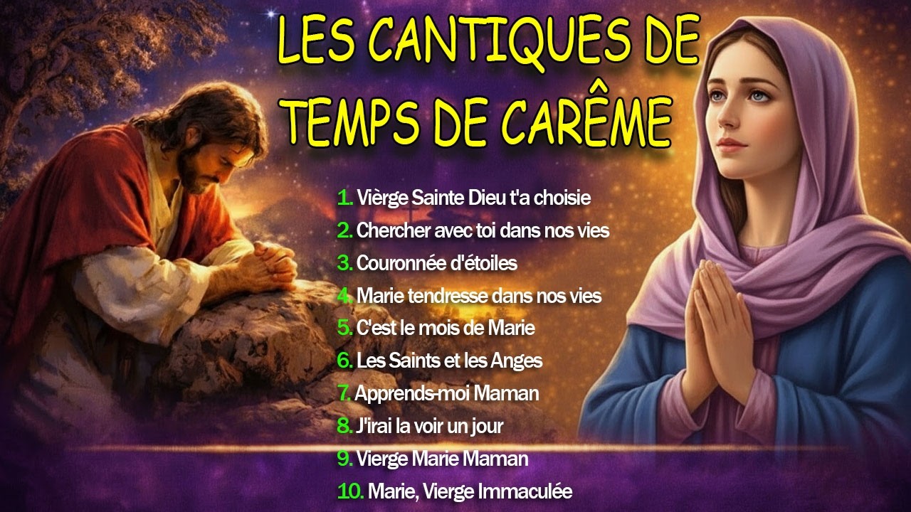 🎶✝️Chants de Carême Qui Touchent le Cœur 🙏🏻Louange & Conversion✨🙇🏻‍♂️#carême2026 #conversion