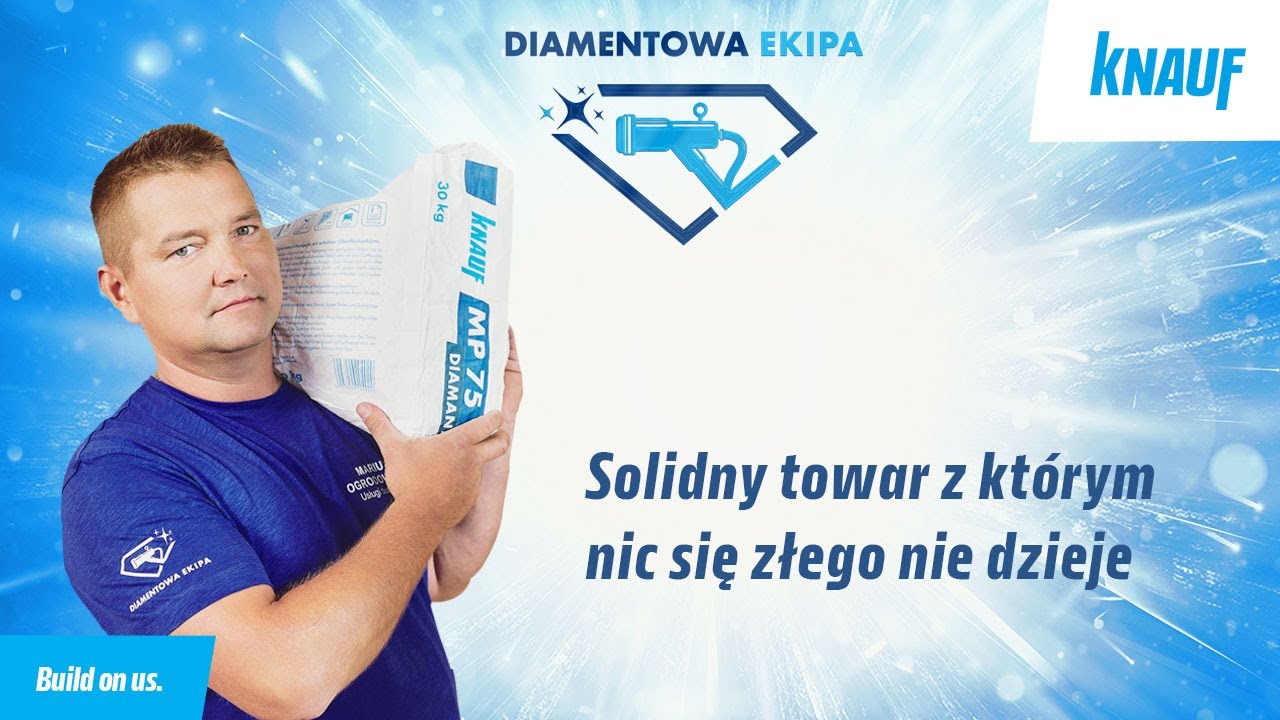 Tynk Diamant to solidny towar z kt&oacute;rym niez złego się nie dzieje [Diamentowa Ekipa przedstawia]