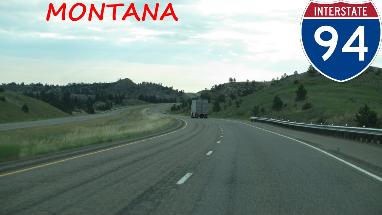 Interstate 94 - Montana eastbound [FULL LENGTH VIDEO]