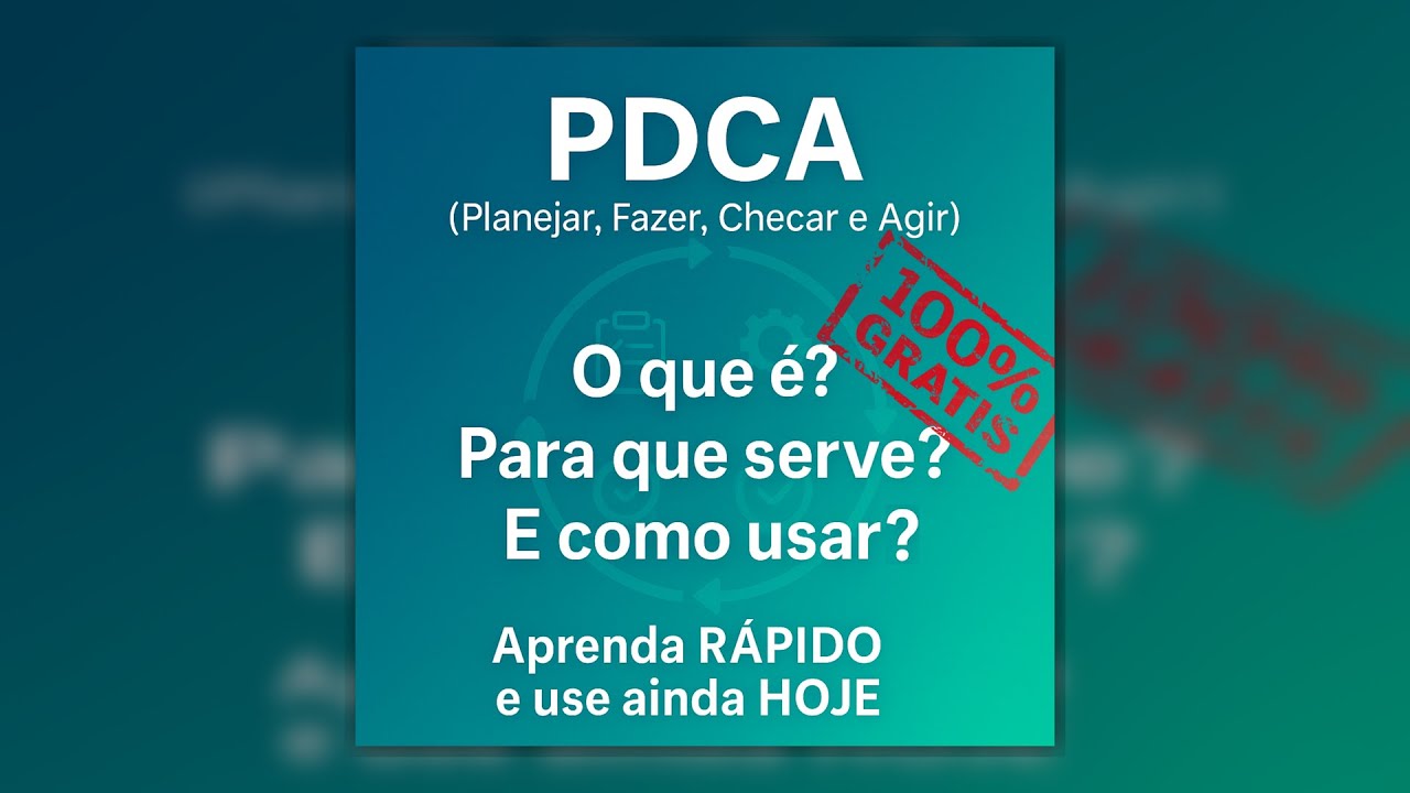 PDCA - Curso COMPLETO!🎓🚀