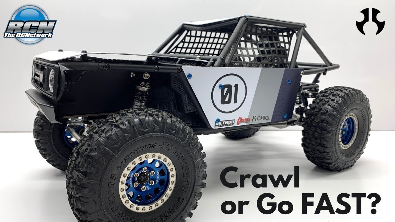 Кастомный Axial 1.9 Wraith EP5 &mdash; 2020 &mdash; масштабный радиоуправляемый грузовик &mdash; RCNetwork