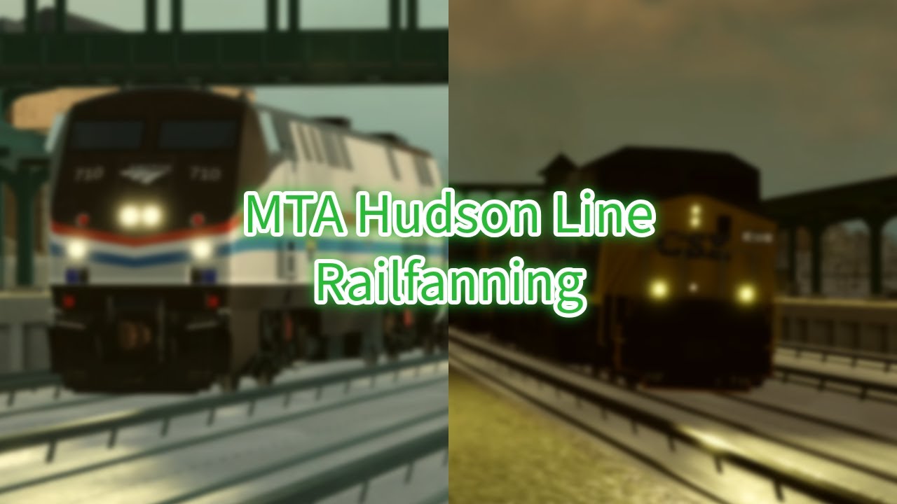 MTA Hudson Line Train Sim Railfanning 01/10/2026 and 01/11/2026