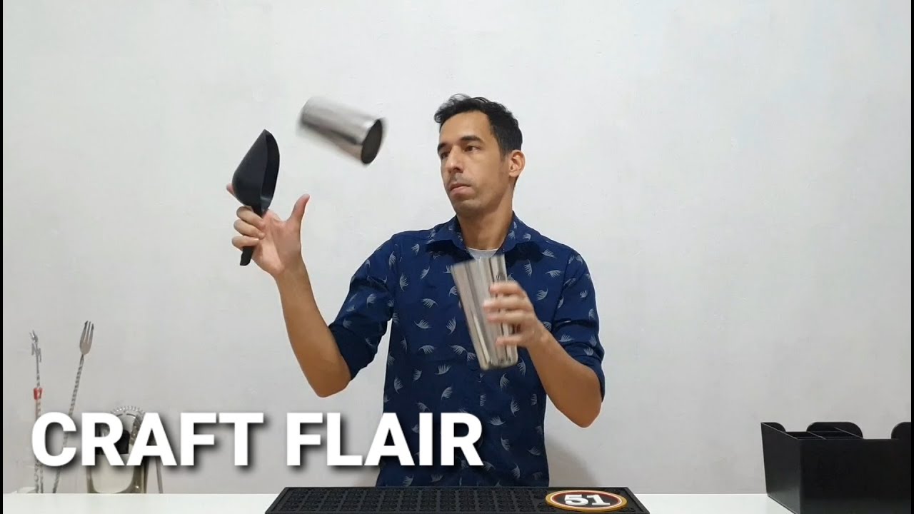 RESFRIANDO A COQUETELEIRA | CRAFT FLAIR | tin mini tin e pá de gelo